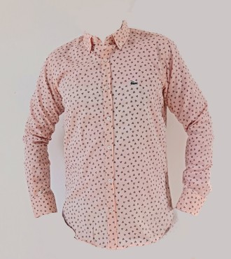  پیراهن آستین بلند مردانه طرح 1 برند لاگوست  