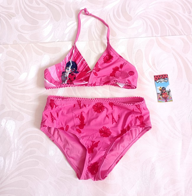 مایو ۲ تکه بچگانه برند miraculous المان 2205450 طرح کفشدوزکی