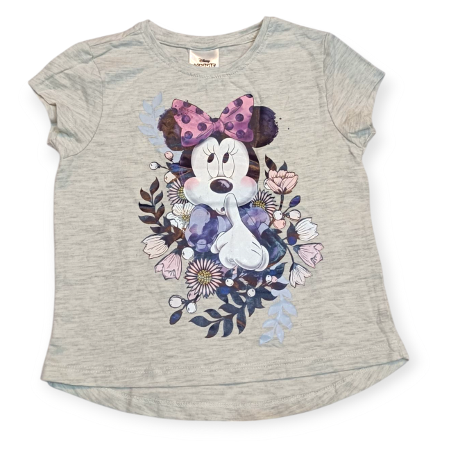 تیشرت دخترانه طرح میکی ماوس برند اروپایی 