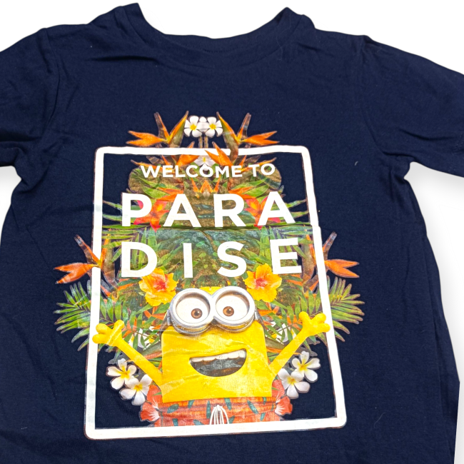 تیشرت پسرانه طرح منیون برند اروپایی 