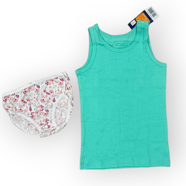 ست تاپ و شورت دخترانه برند اروپایی 