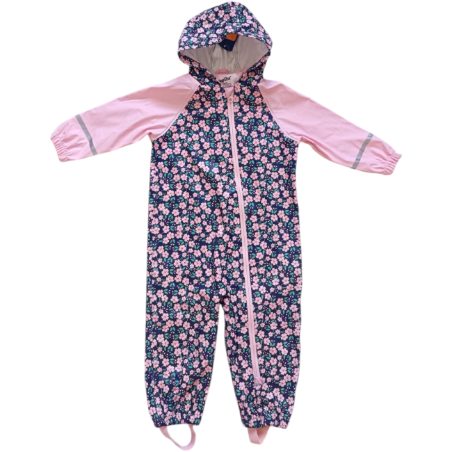 سرهمی بارانی کودک برند لو‍‍‍پیلو طرح گلدار 