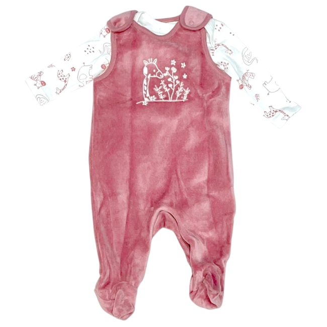 ست 2 تکه زیر دکمه و بیلر نوزادی برند لوپیلو 