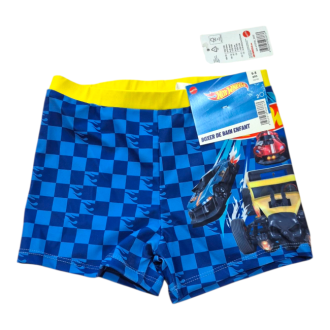  مایو پسرانه طرح ماشین برند هات ویل  