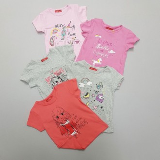  تی شرت دخترانه  سایز 3 تا 10 سال مارک TISAIA 